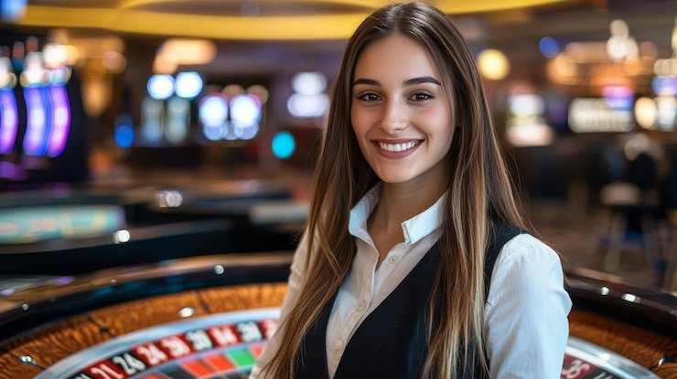 Roda Roulette yang transparan Roda Roulette langsung